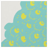 Rustisch  Peacock Pattern Stof (Close Up)