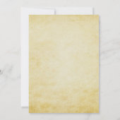  Rustisch Pet Steampunk Wedding Kaart (Achterkant)