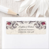 Rustisch Roos Etiket (Insitu)