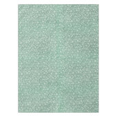 Rustisch  Sage Green Floral Pattern Tafelkleed (Voorkant)