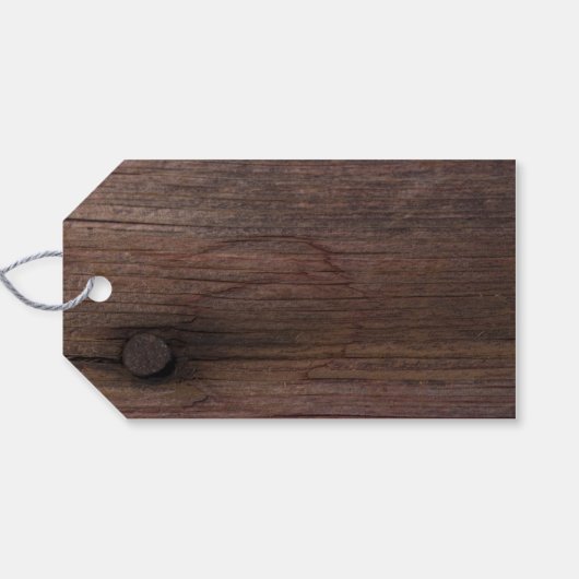 Rustisch Sinaasappel Daisy Country Barn Wedding fo Cadeaulabel (Achterkant Horizontaal)