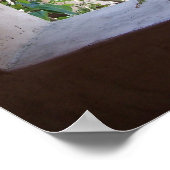 Rustisch venster poster (Hoek)