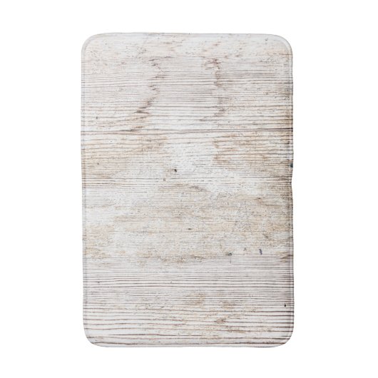 Rustisch verst natuurlijk hout badmat (Voorkant Verticaal)