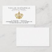 Rustisch Visitekaartje voor goudgewassen (Voorkant / Achterkant)