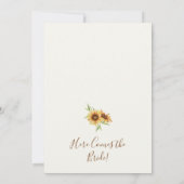 Rustisch Vrijgezellenfeest Kaart (Achterkant)