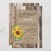 Rustisch Vrijgezellenfeest Kaart (Voorkant / Achterkant)