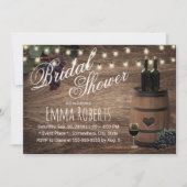 Rustisch Vrijgezellenfeest van de wijnloop naar he Kaart (Voorkant)