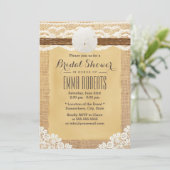 Rustisch Vrijgezellenfeest voor baden Kaart (Staand voorkant)