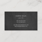 Rustisch waterverf visitekaartje van citroenen van (Achterkant)