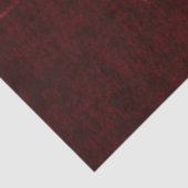 Rustisch Western Bull Land Burgundy Red Old Tissuepapier (Detail)