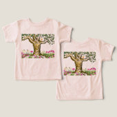 Rustische boom (Ontwerp Voorkant & Achterkant)