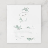 Rustische eucalyptus (Buitenkant ongevouwen)