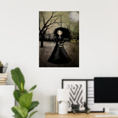Rustische Gothic Steampunk Alchemy Art Poster (Thuiskantoor)