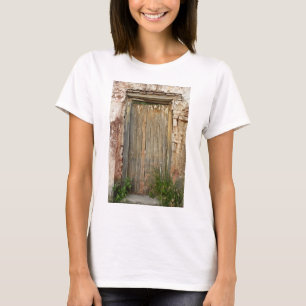 Rustische houten doorgang in Mexico T-shirt