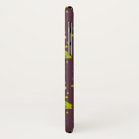 Rustische kamperpatroontenten en gitaren Case-Mate iPhone case (Achterkant/links)