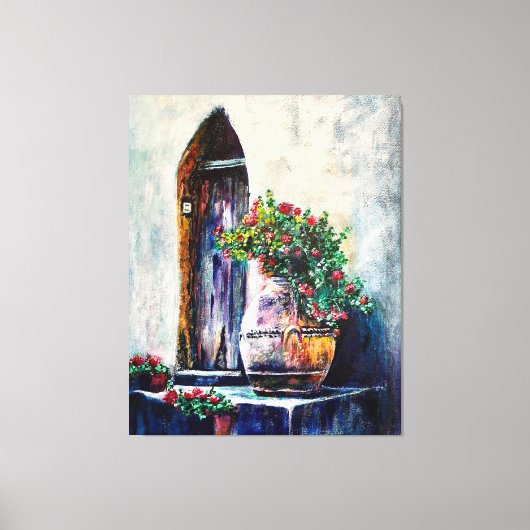 Rustische kunst canvas afdruk (Voorkant)