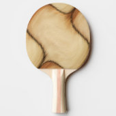 Rustische patch tafeltennisbatje (Achterkant)