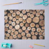 Rustische schoorstenen tissuepapier (Craft)