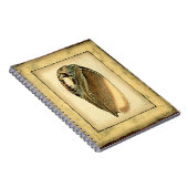 Rustische  Seashell Notitieboek (Rechterzijde)