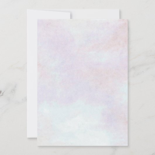 Rustische Waterverf Floral Surprise 70th Birthday Kaart (Achterkant)