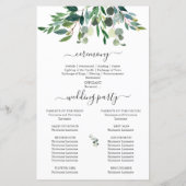 RUSTISCHE WATERVERF GREENERY EUCALYPTUS (Achterkant)