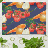  Rustische Waterverf Theedoek (Gevouwen)