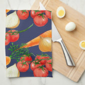  Rustische Waterverf Theedoek (Quarter Fold)