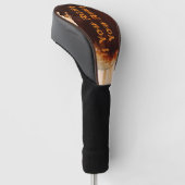  rustkunst — uniek golfheadcover (Schuin)