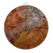 Rustkunstkarton Dartbord (Voorkant)