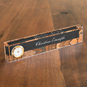 Rustmetaalbuizen Naambordje (Zijkant)