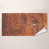 Rustmetalen achtergrond badhanddoek (Badhanddoek)