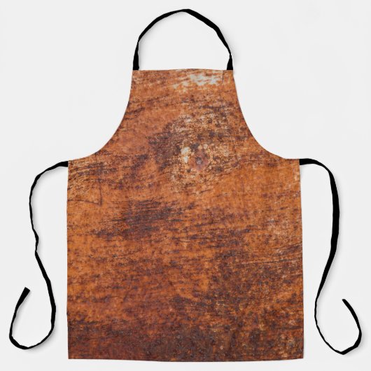Rustmetalen achtergrond schort (Voorkant)