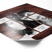 Rusto Foto Tekst Sjabloon - Overbrengen Naar ELK C Afdruk (Hoek)