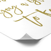 Rustoord Handlettering Vind Je Plaats Trouwbord Poster (Hoek)