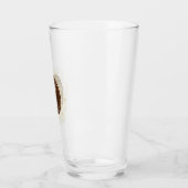 Rustoord Monogram Bruidsjonker Glas (Links)