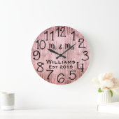 Rustoord Persoonlijk Grijze Houten Op Maat Grote Klok (Huis)