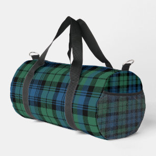 Rustoord Plaid Campbell Groen Blauw Tartan Plunjezak