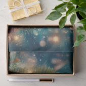 Rustoord Vakantiemuis in Winterhoed Decoupage Tissuepapier (Geschenk)