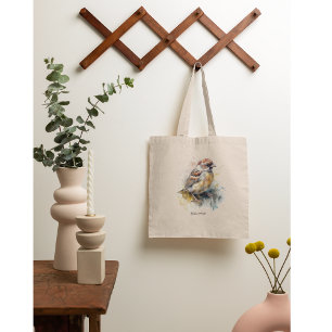 Rustoord Waterverf Mus, op maat Tote Bag