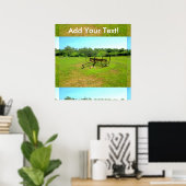 Rustoud Boerderij Poster (Thuiskantoor)