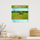 Rustoud Boerderij Poster (Keuken)