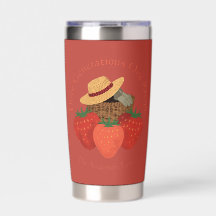 Rustrode Strawberryenveld Familierecept Tumbler