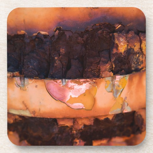 Rustscape Grunge Bier Onderzetter (Voorkant)