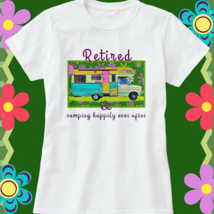 rusttijd van de aanhangwagen T-shirt