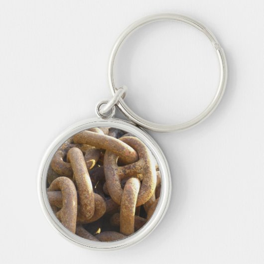 Rusty Anchor Chain Sleutelhanger (Voorkant)