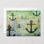 Rusty Anchors Artwork Briefkaart (Voorkant / Achterkant)