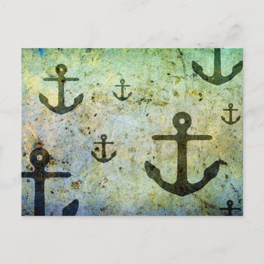 Rusty Anchors Artwork Briefkaart (Voorkant)