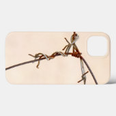 Rusty Barbed Wire Knot Case-Mate iPhone Case (Achterkant (horizontaal))