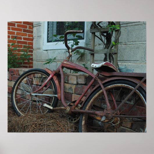 Rusty Bicycle Poster (Voorkant)