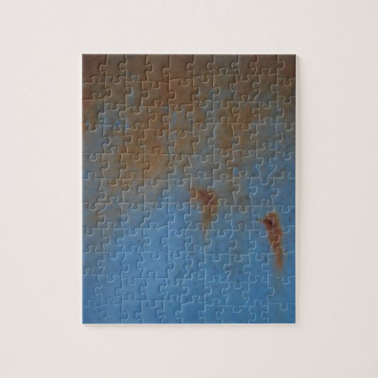 Rusty Blue achtergrond Legpuzzel (Verticaal)